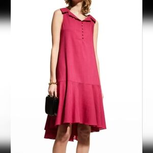 NWT Adeam Daydream Flounce-hem Shirtdress